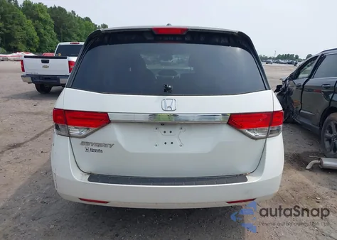 2015 Honda Odyssey Ex-L from USA, damaged, VIN 5FNRL5H64FB125727